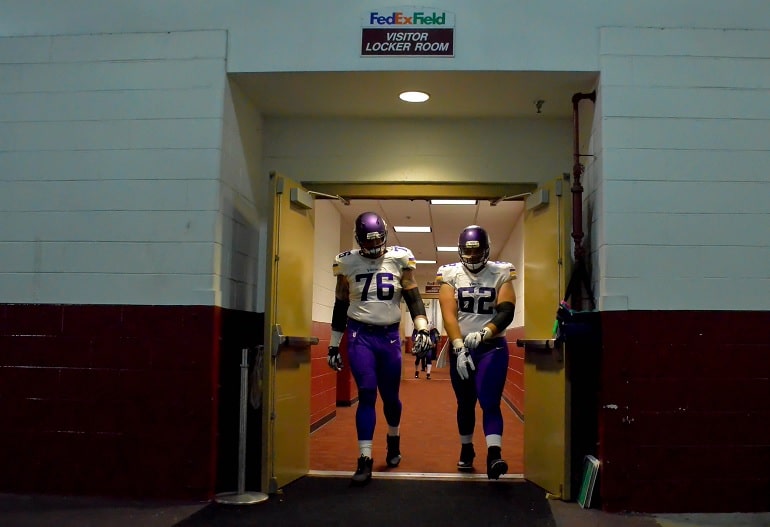 Minnesota Vikings Locker Room